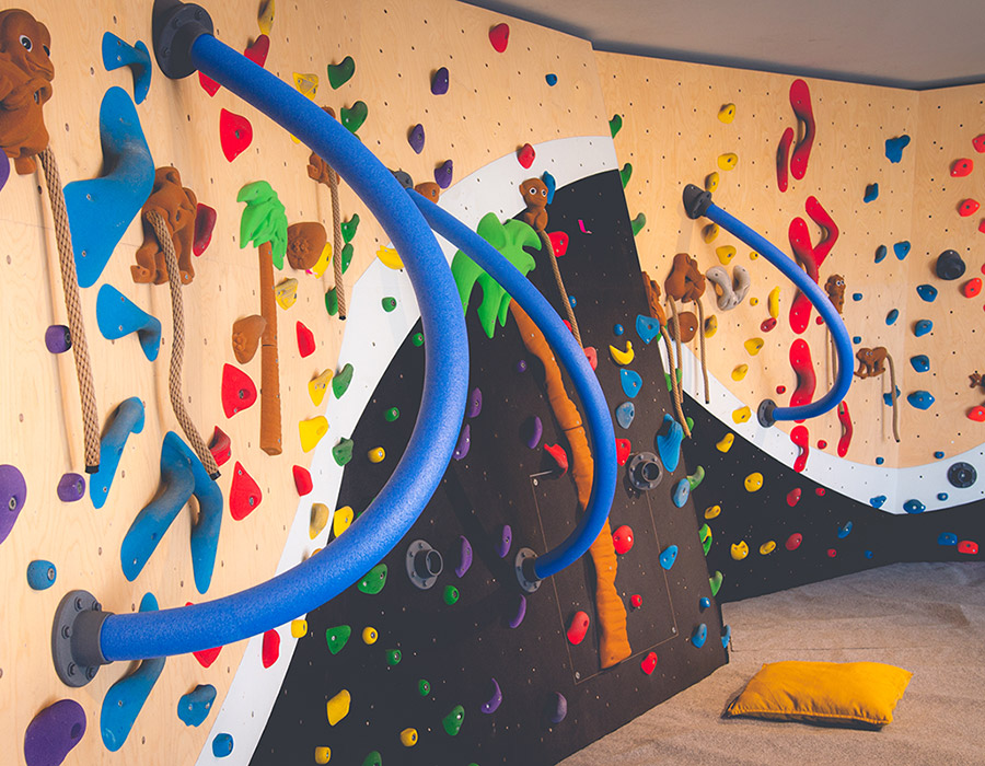 Espace de grimpe pour les enfants