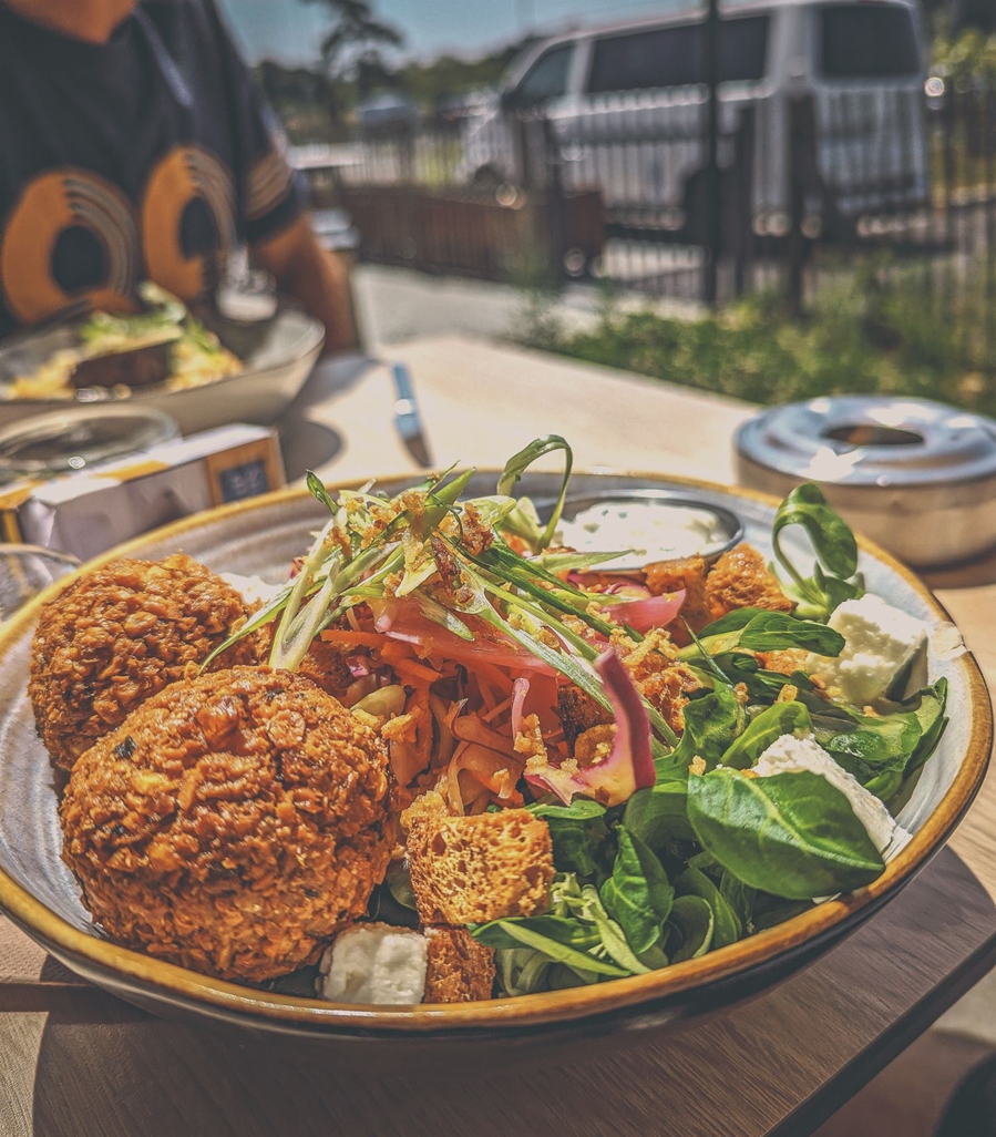 Vu sur les blocs ou en terrasse au soleil