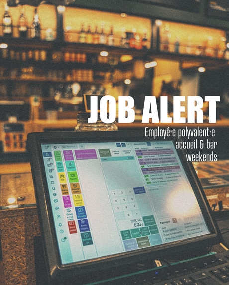 JOB ALERT : Accueil & Bar