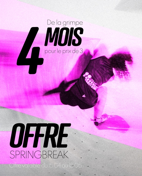 OFFRE SPRINGBREAK